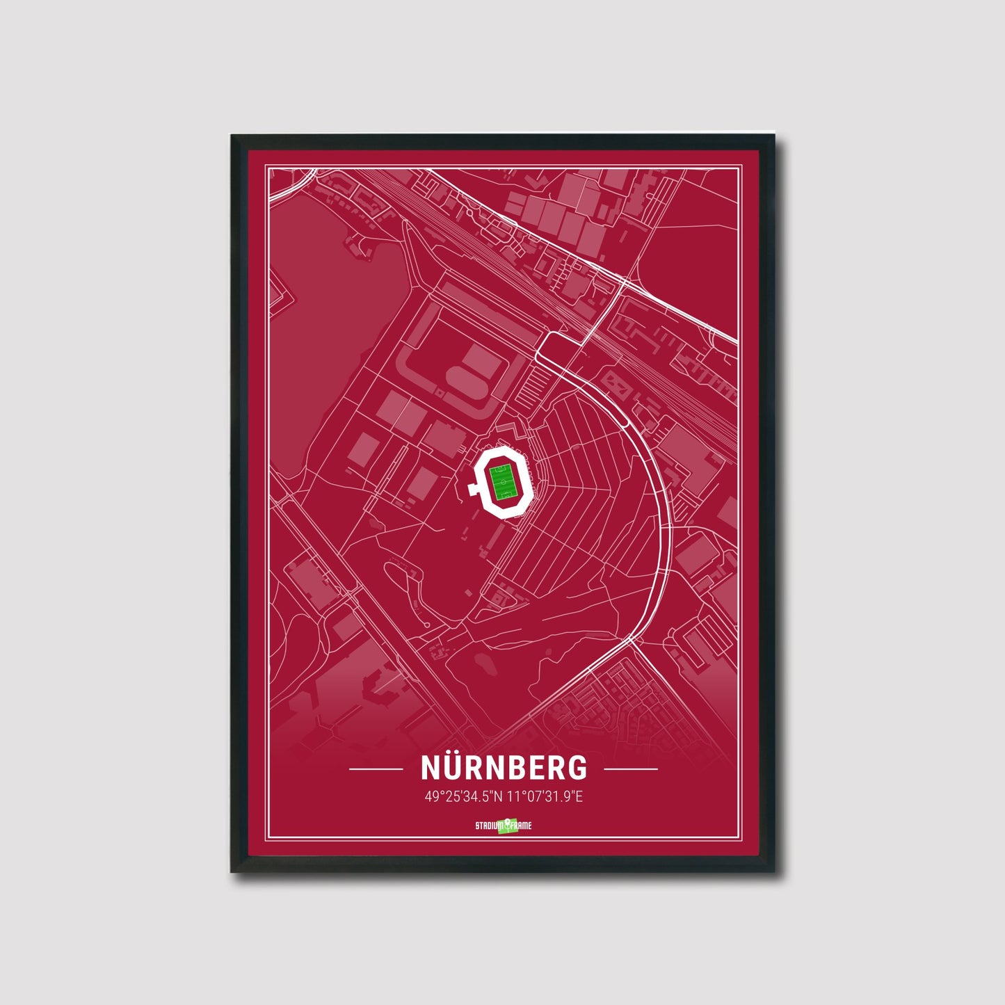 Stadium Poster - Nuremberg