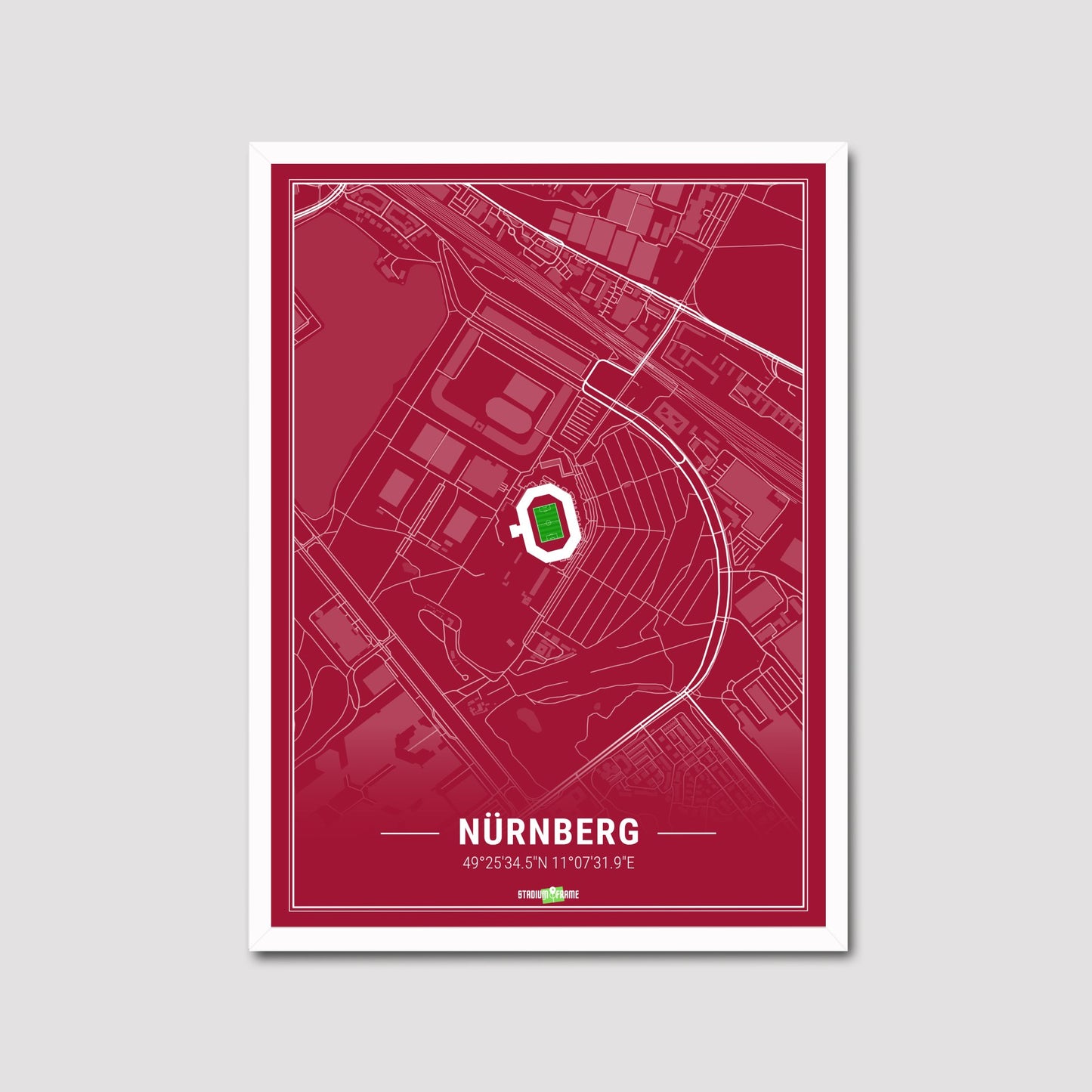 Stadium Poster - Nuremberg