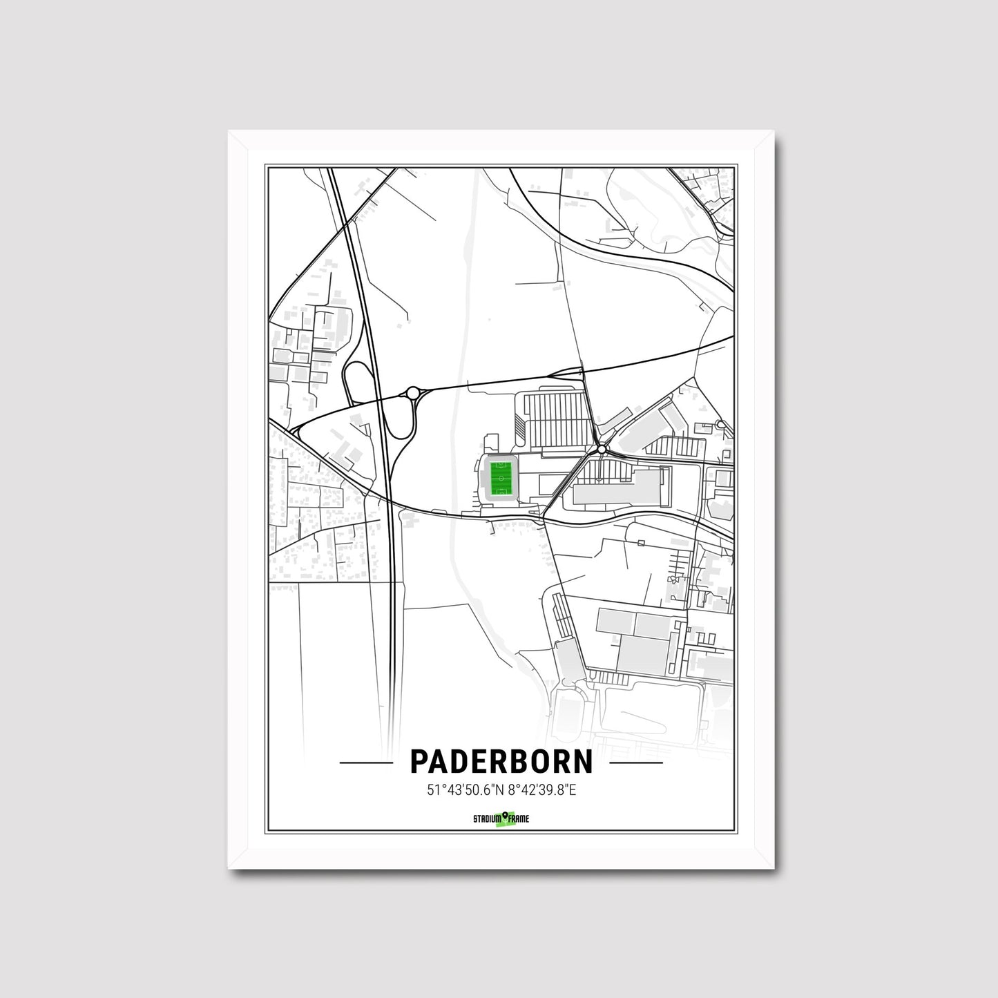 Stadium Poster - Paderborn