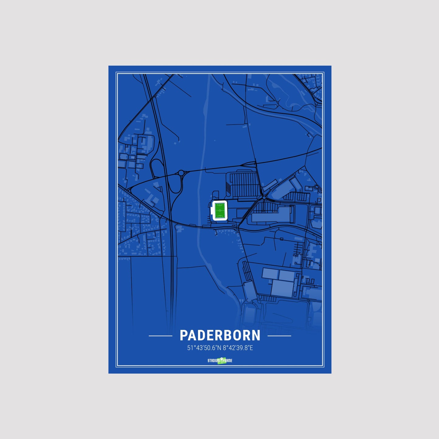 Stadium Poster - Paderborn