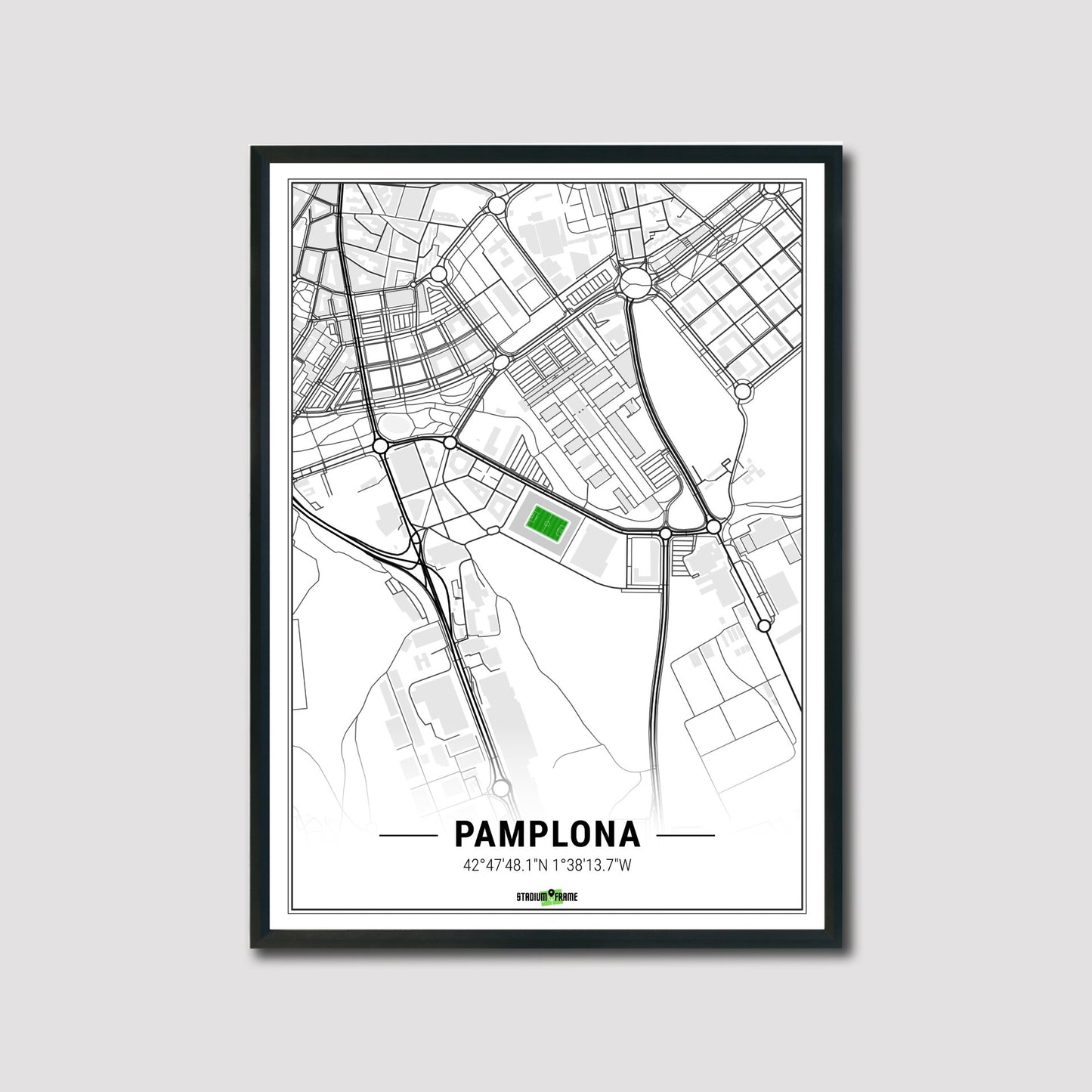 Stadium Poster - Pamplona