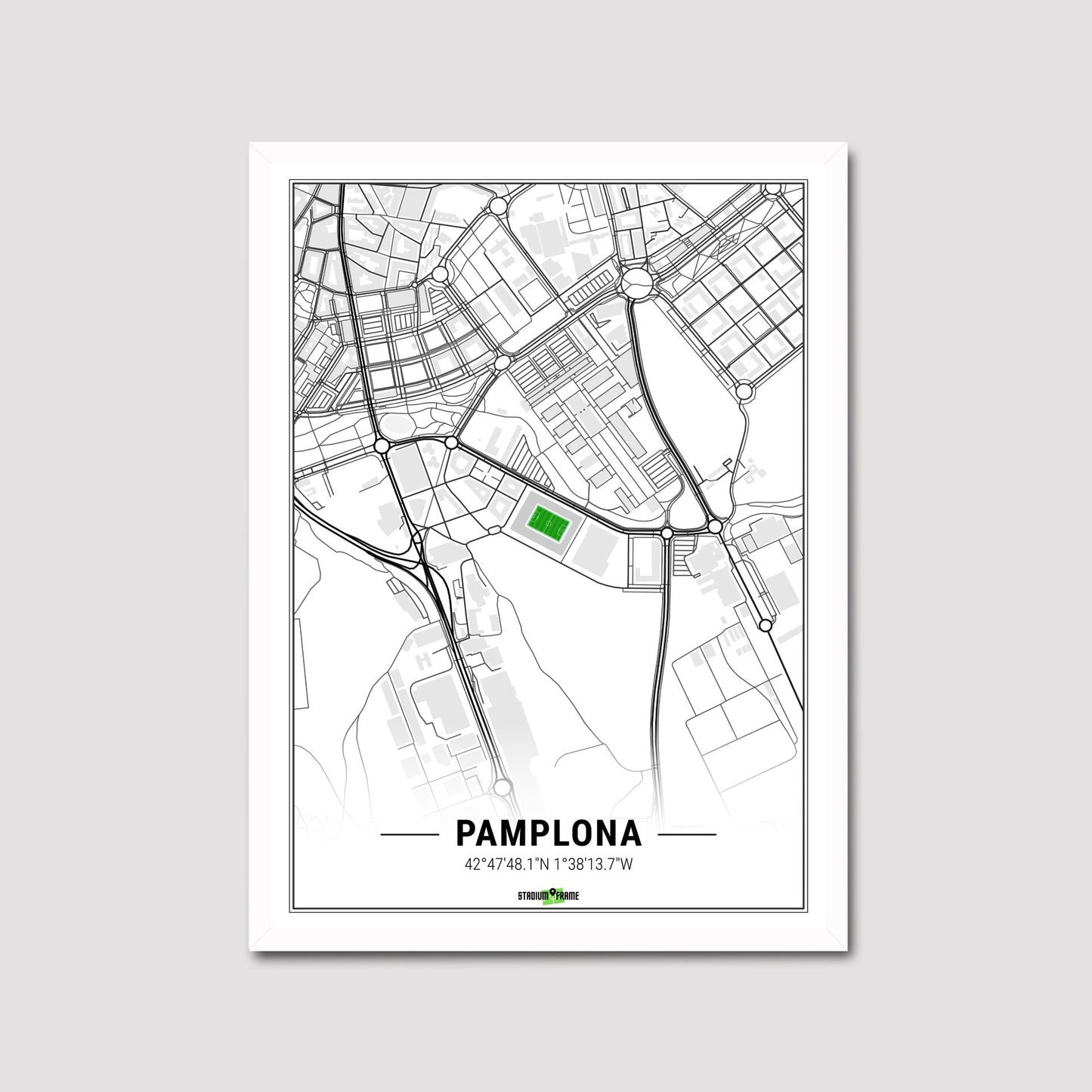 Stadium Poster - Pamplona