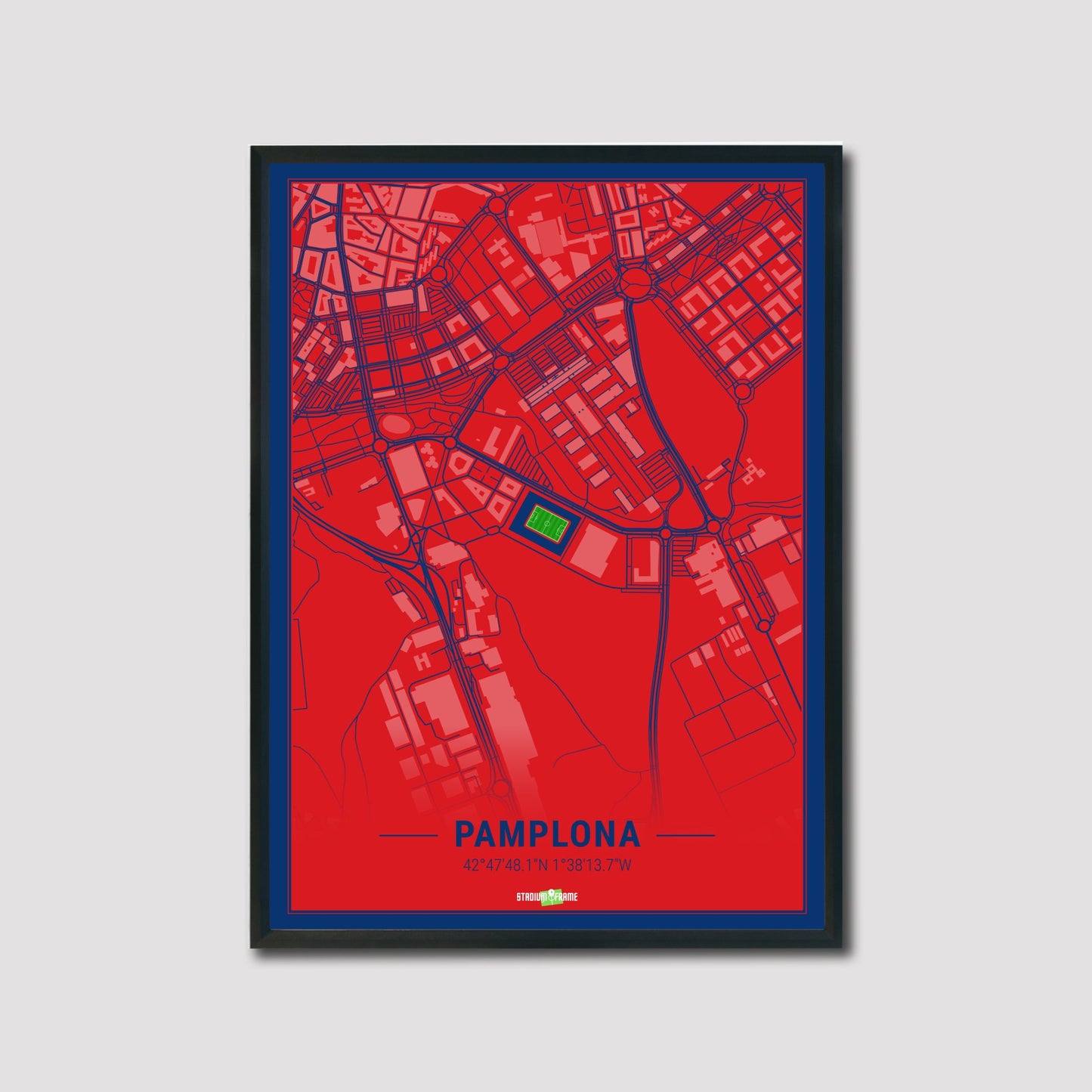 Stadium Poster - Pamplona