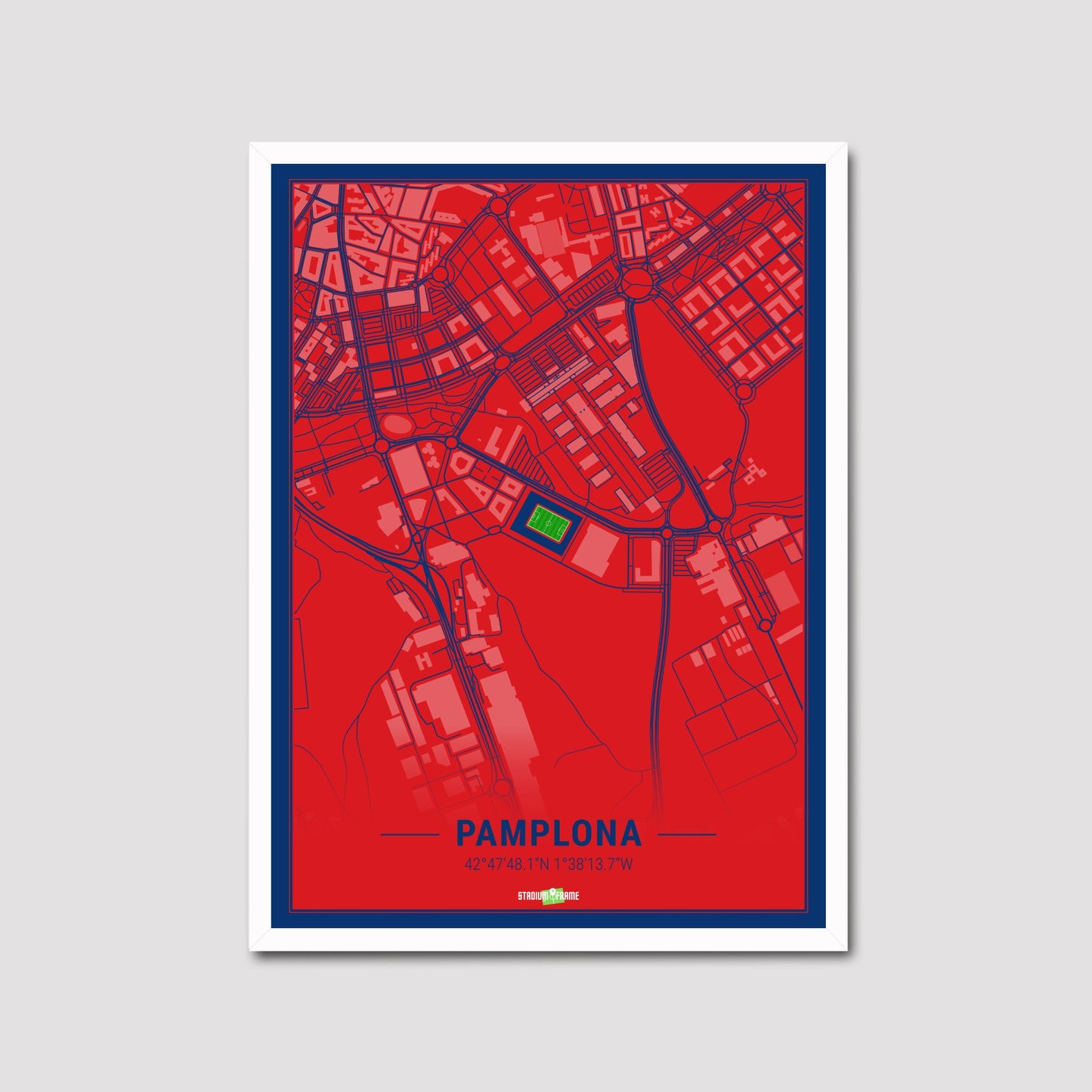 Stadium Poster - Pamplona