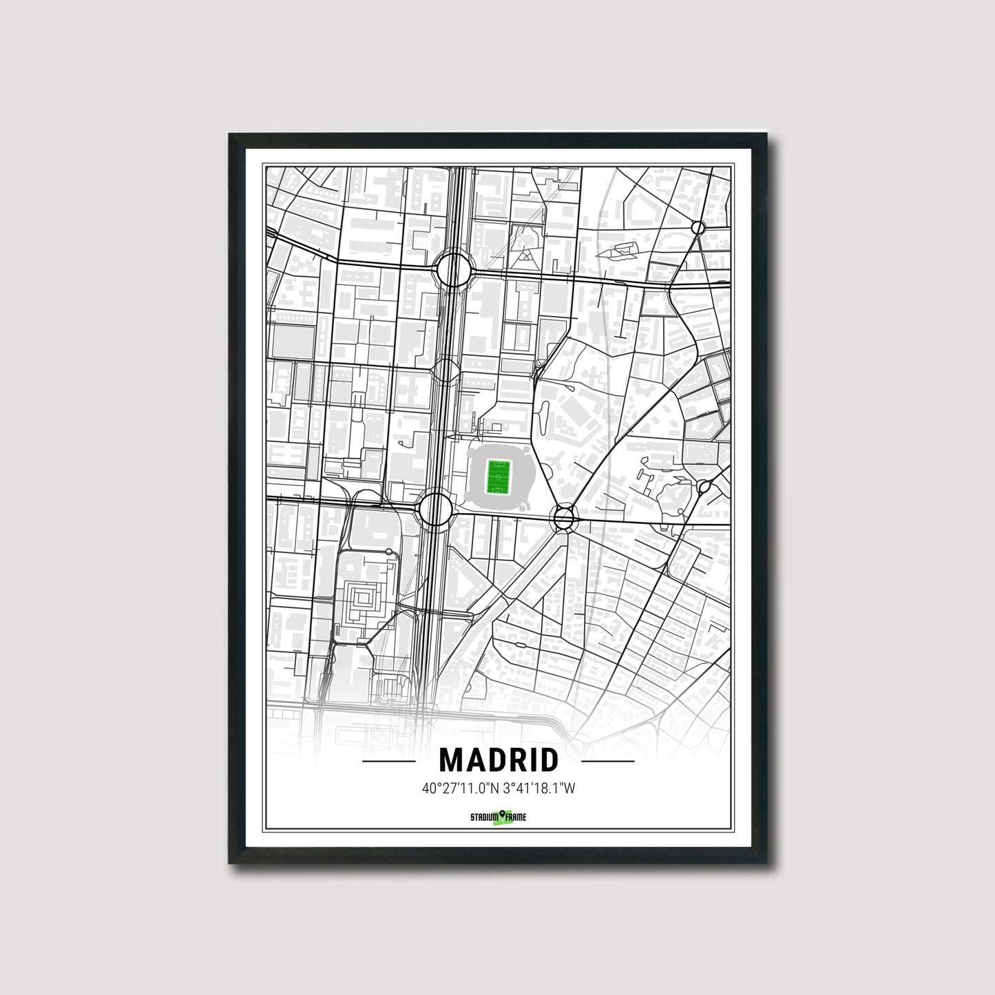 Stadium Poster - Madrid