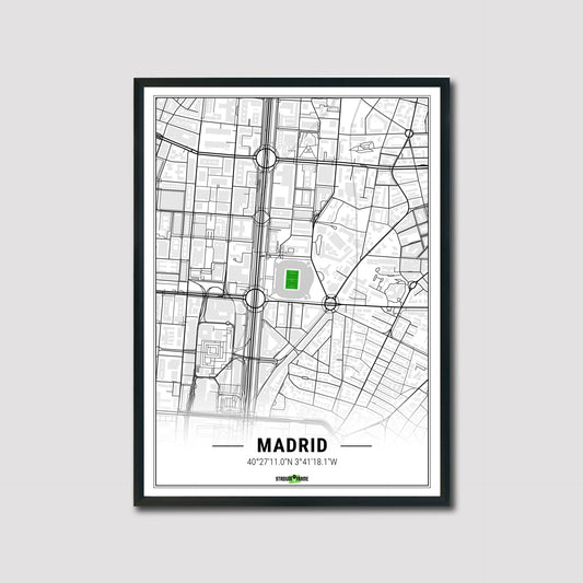 Stadion Poster - Madrid