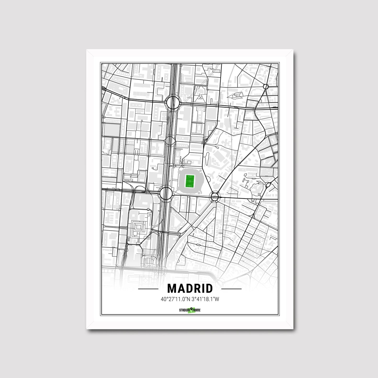 Stadium Poster - Madrid