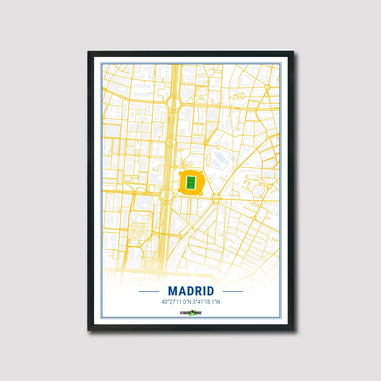 Stadium Poster - Madrid