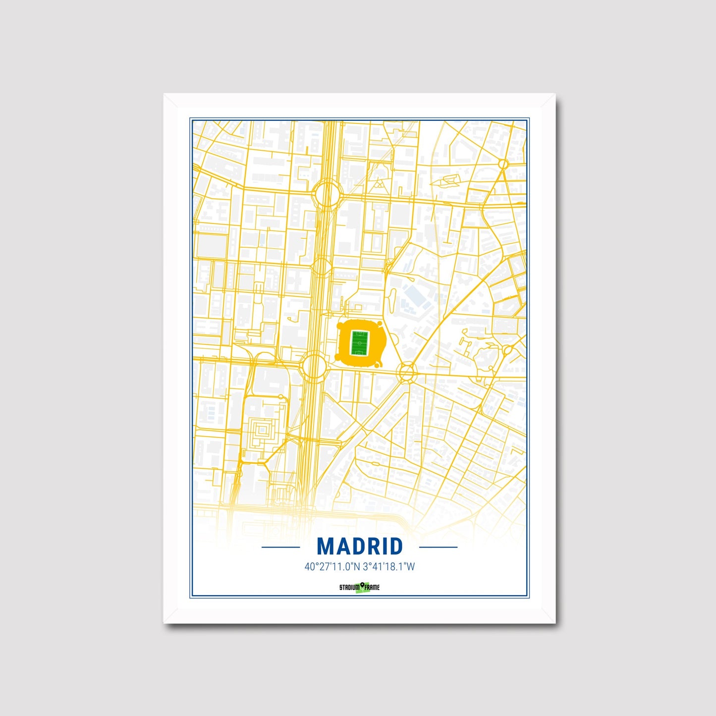 Stadium Poster - Madrid