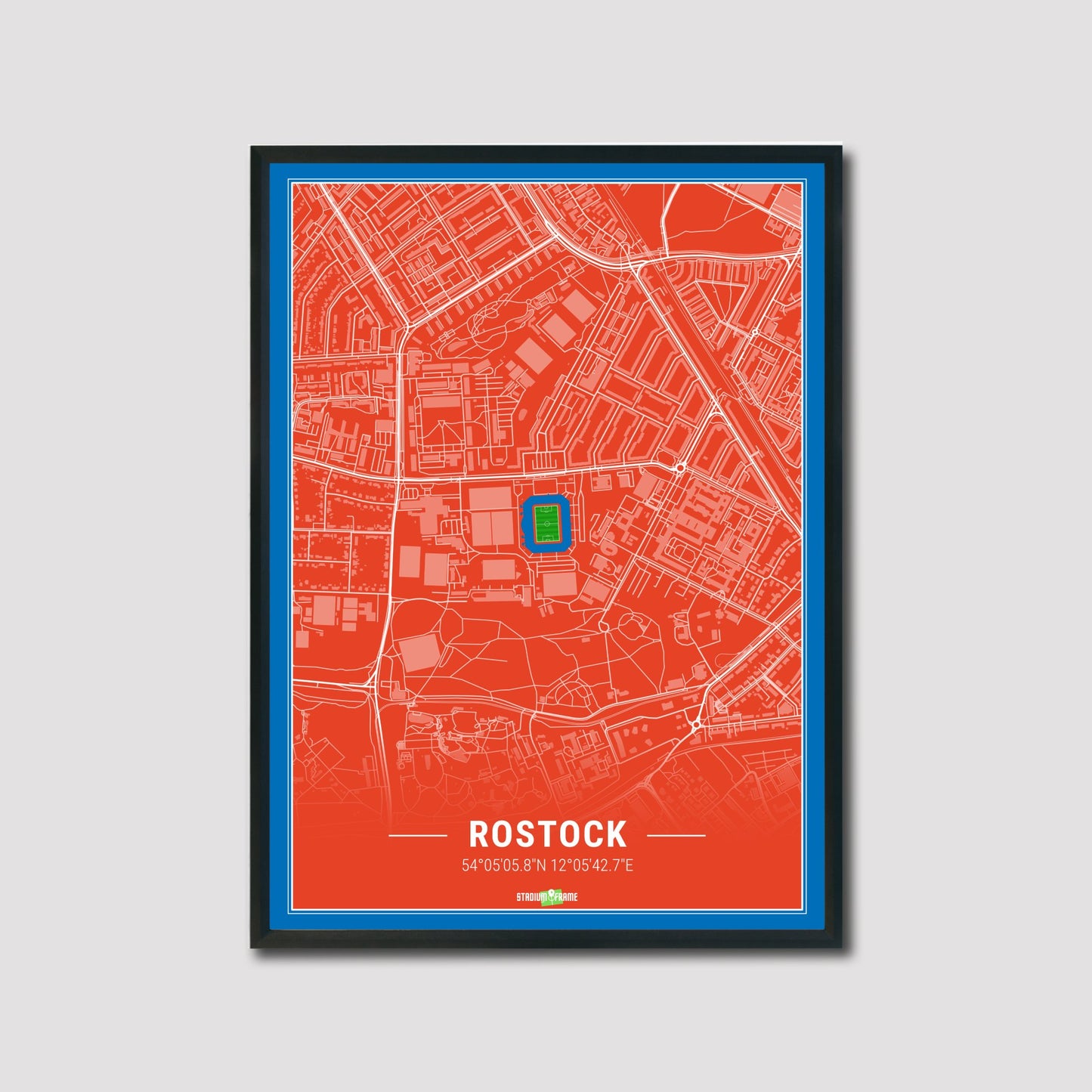 Stadium Poster - Rostock