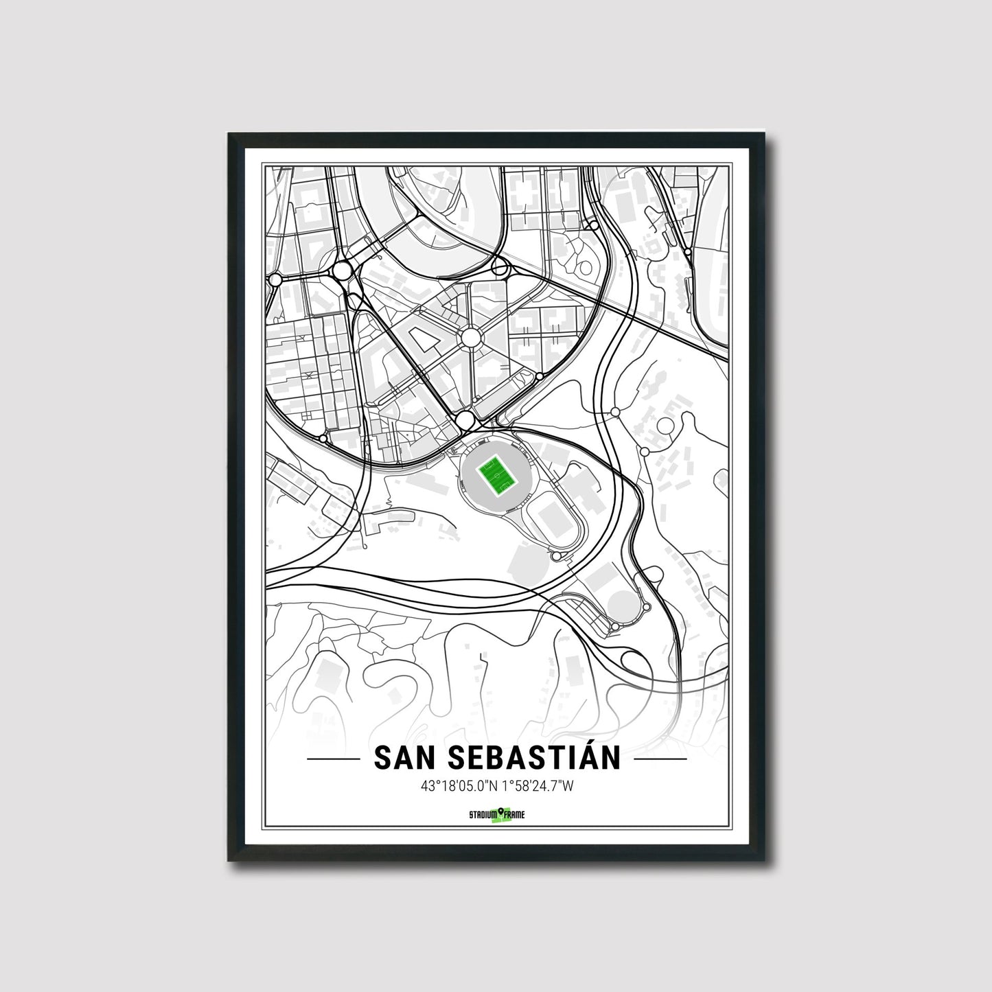 Stadium Poster - San Sebastian