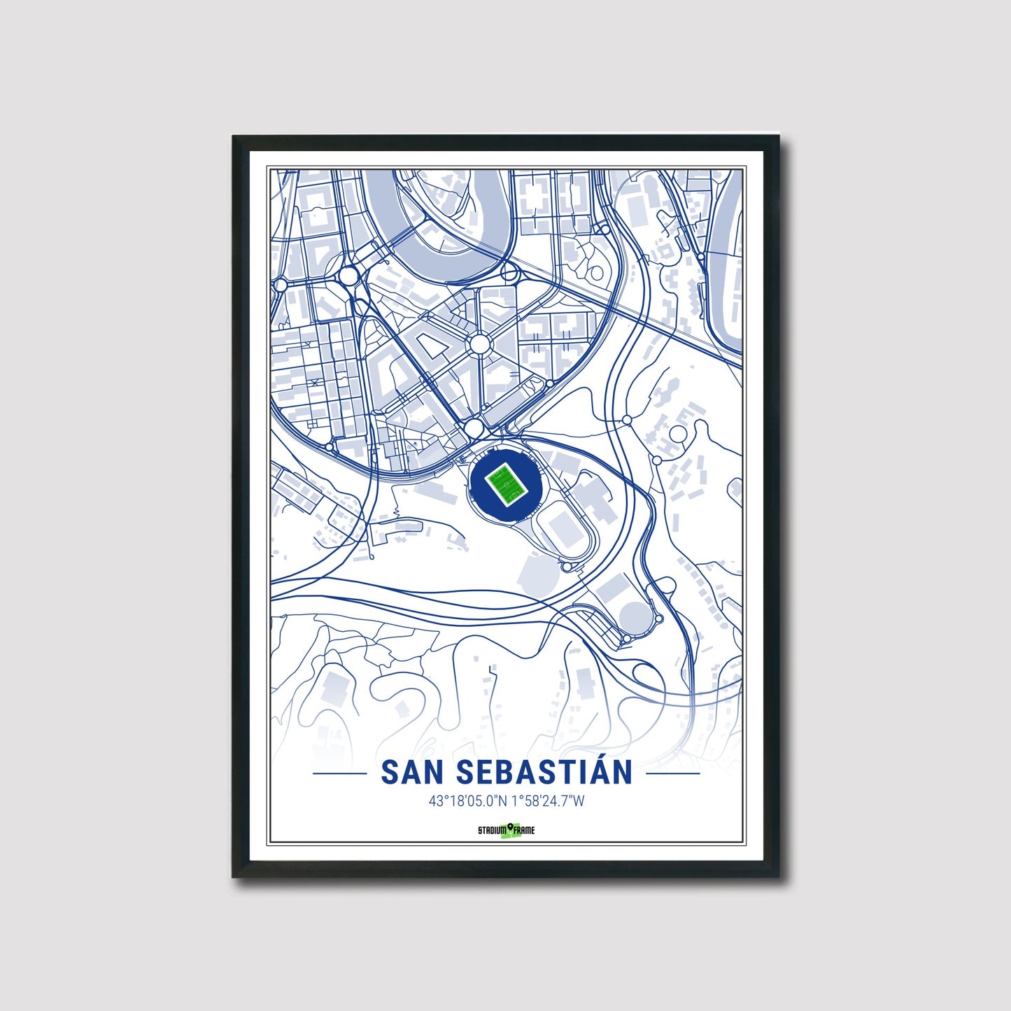 Stadium Poster - San Sebastian