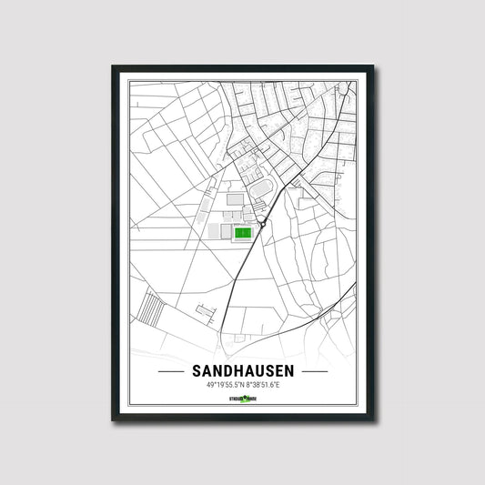 Stadion Poster - Sandhausen