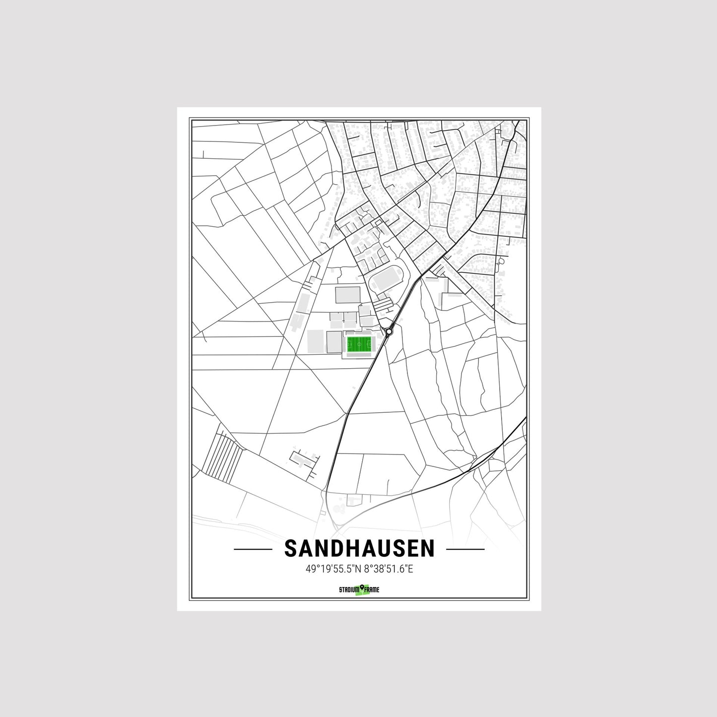 Stadium Poster - Sandhausen