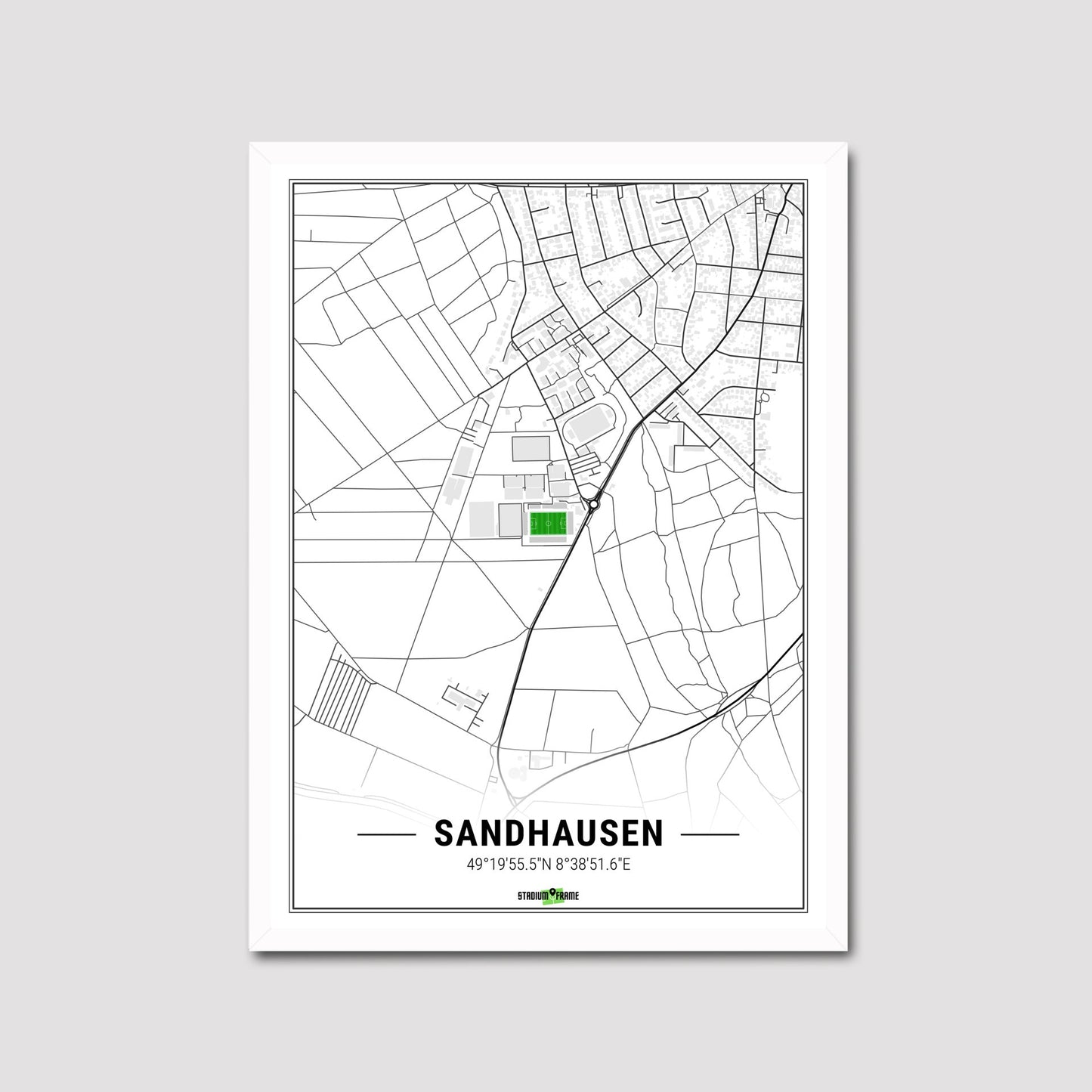 Stadium Poster - Sandhausen