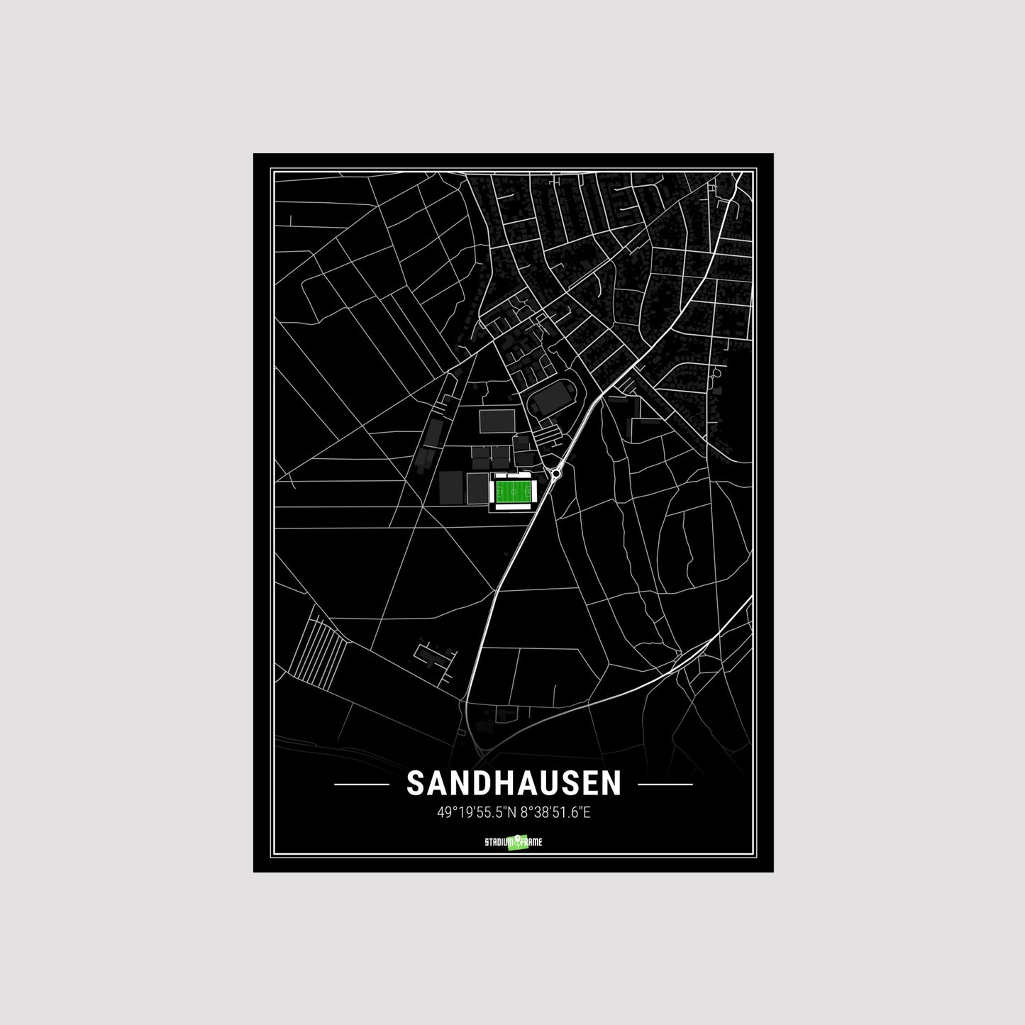 Stadium Poster - Sandhausen