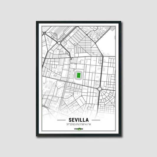 Stadion Poster - Sevilla