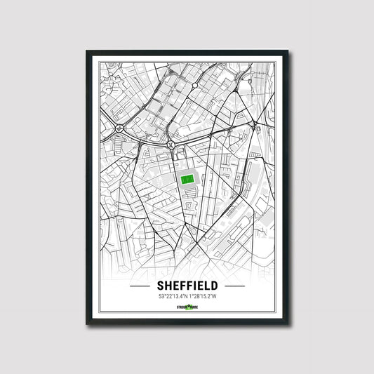 Stadion Poster - Sheffield