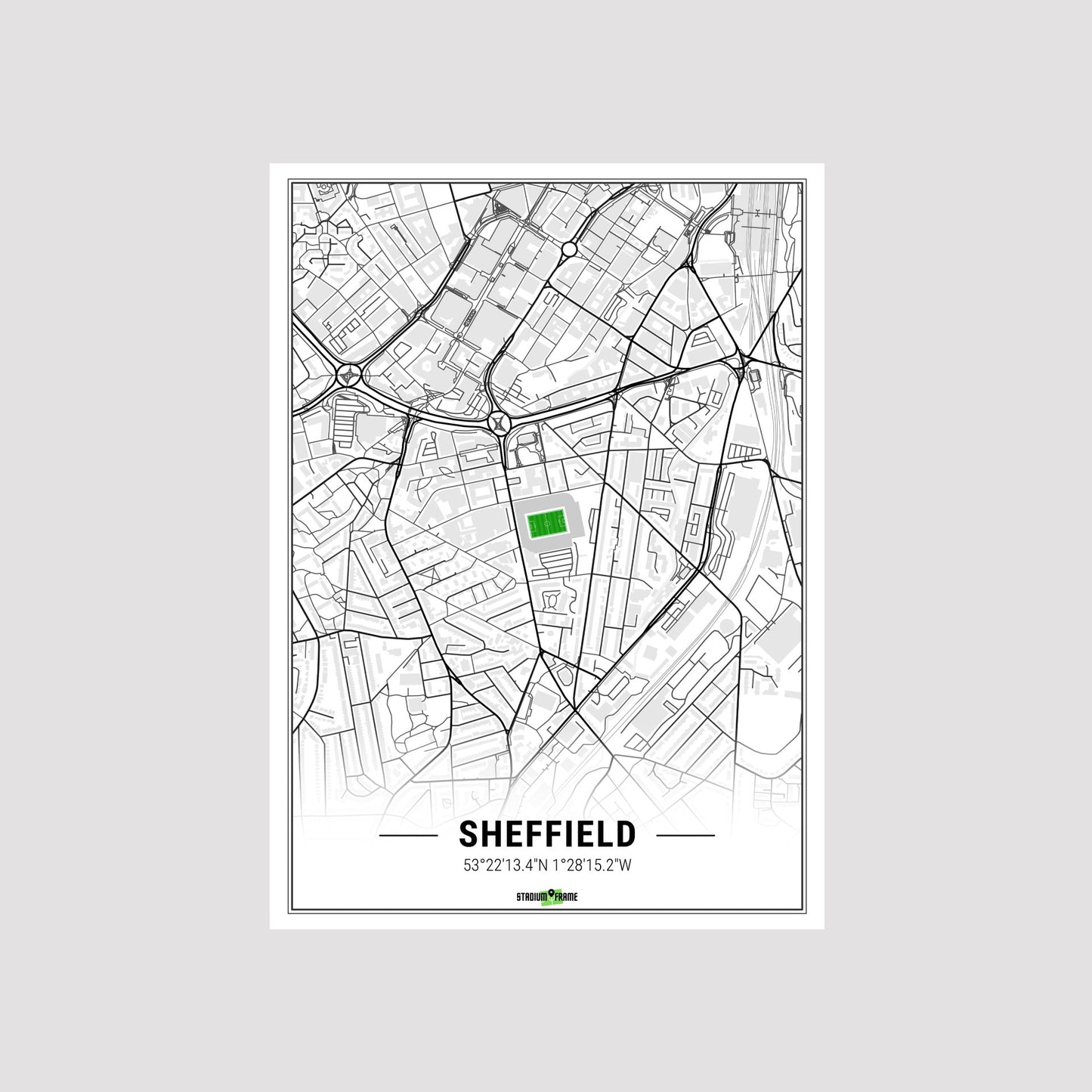 Stadion Poster - Sheffield