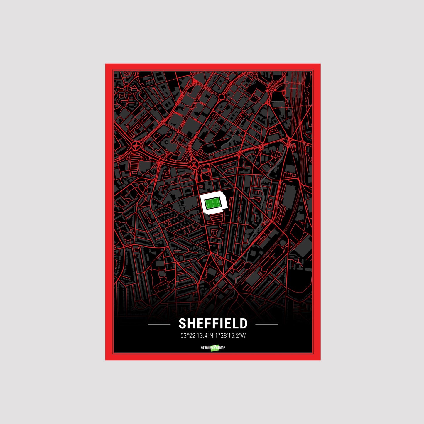 Stadion Poster - Sheffield