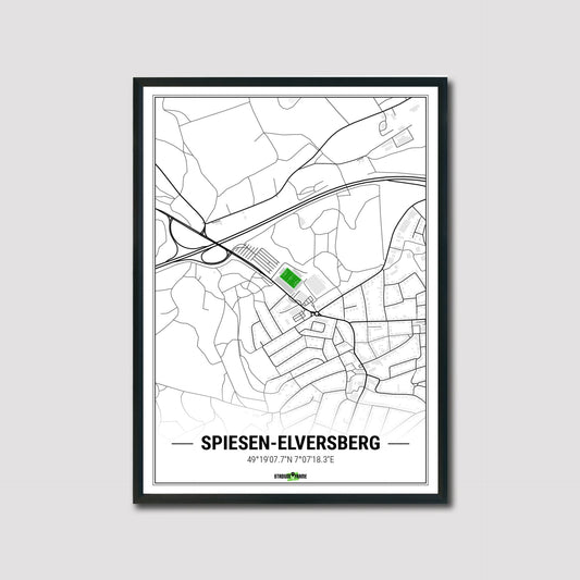 Stadium Poster - Spiesen-Elversberg