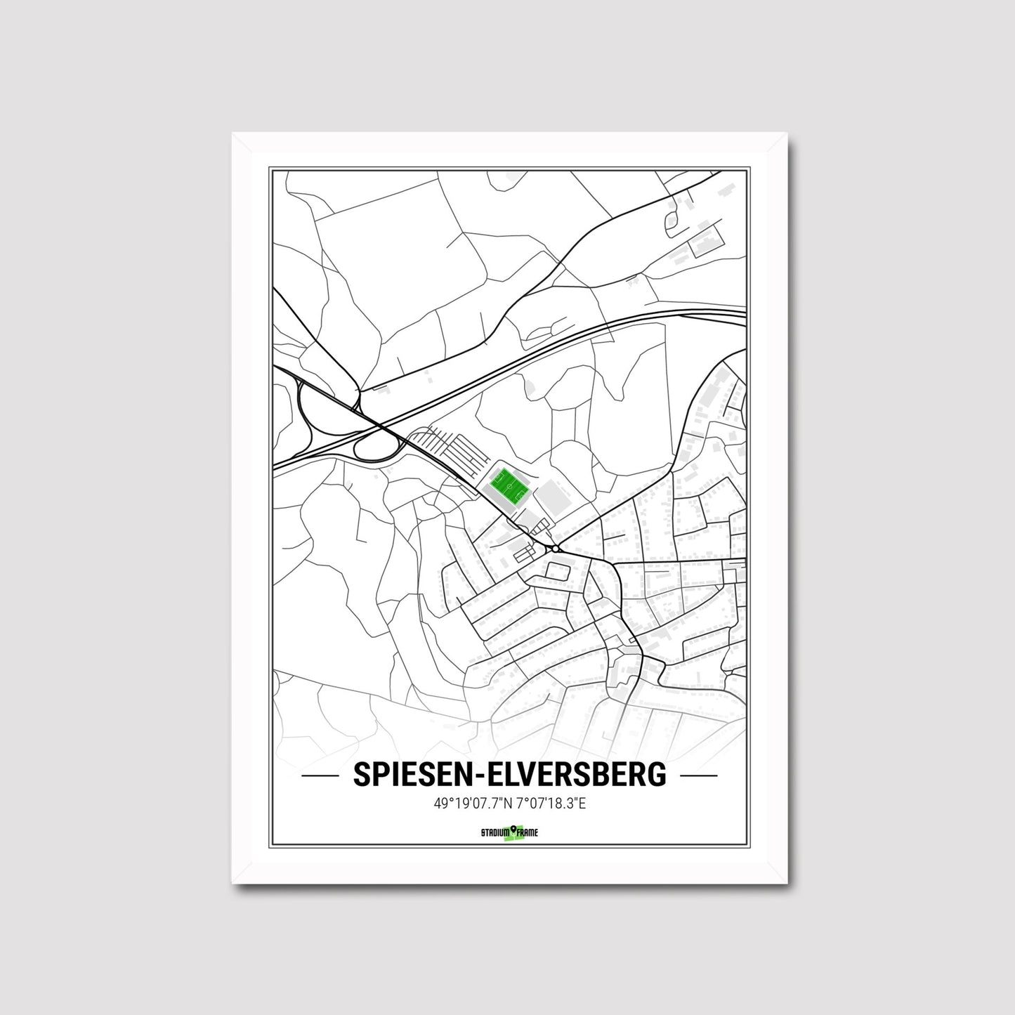 Stadium Poster - Spiesen-Elversberg