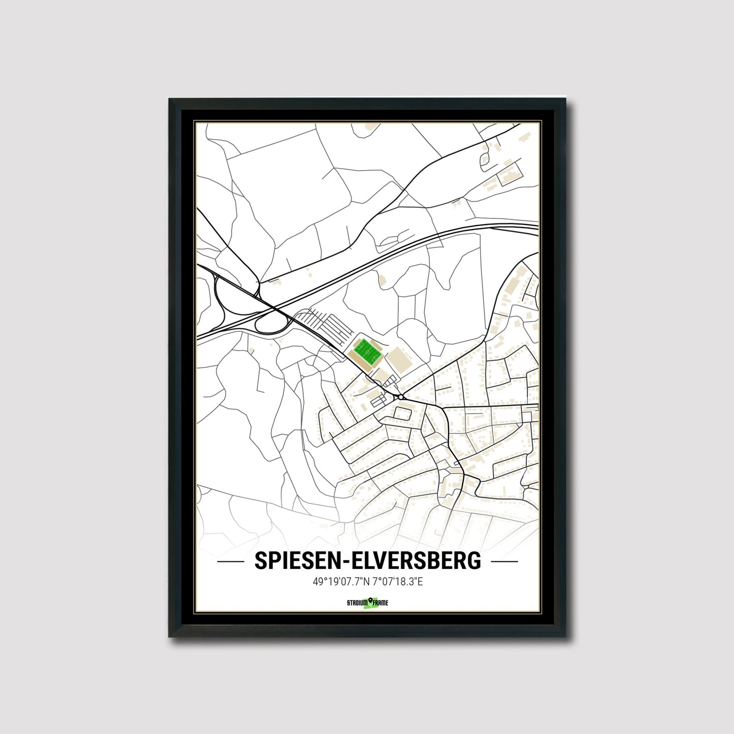 Stadium Poster - Spiesen-Elversberg