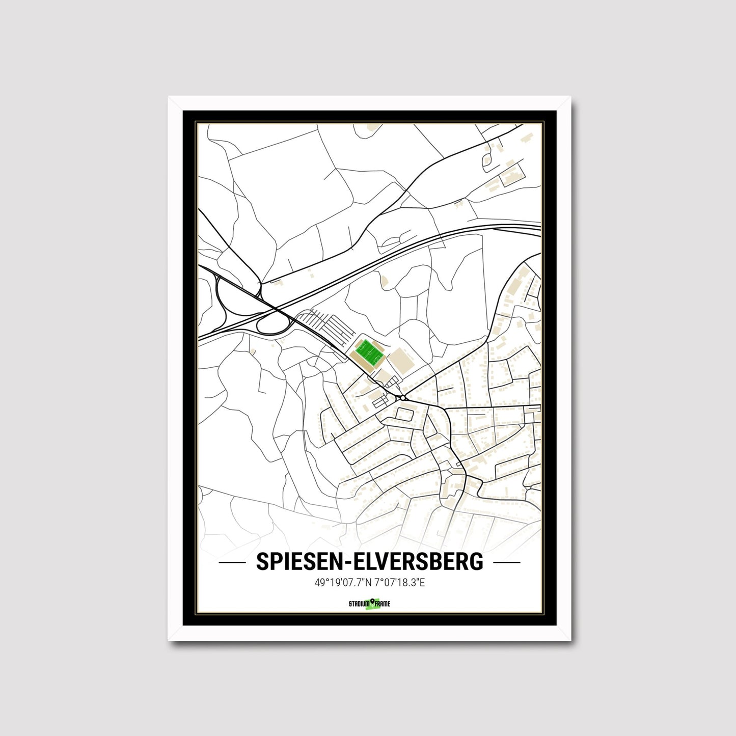 Stadium Poster - Spiesen-Elversberg