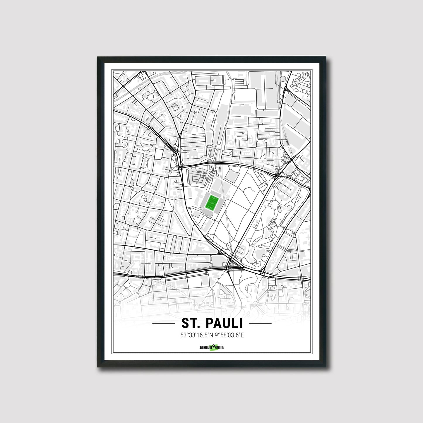 Stadium Poster - St. Pauli