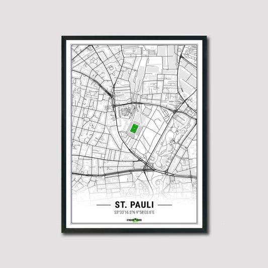 Stadium Poster - St. Pauli