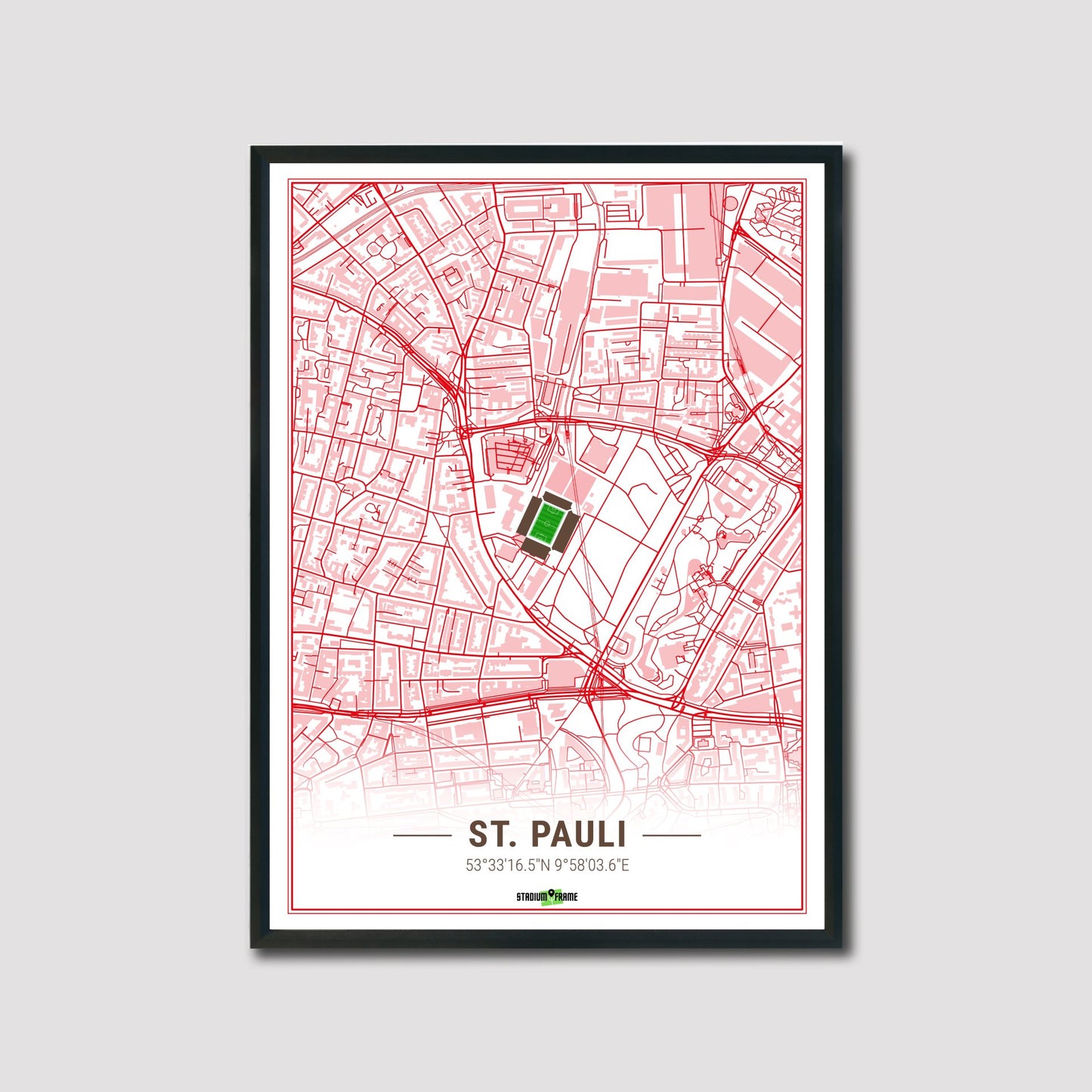 Stadium Poster - St. Pauli