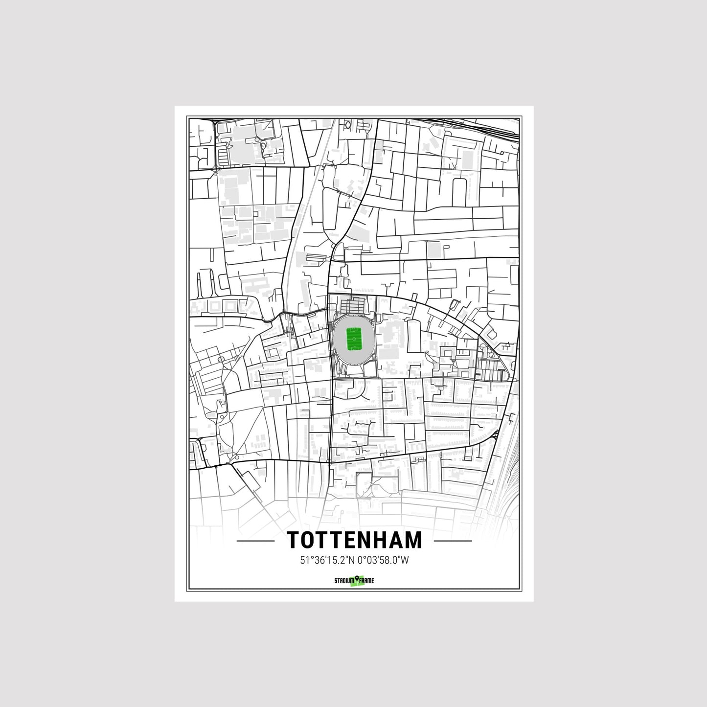 Stadium Poster - Tottenham