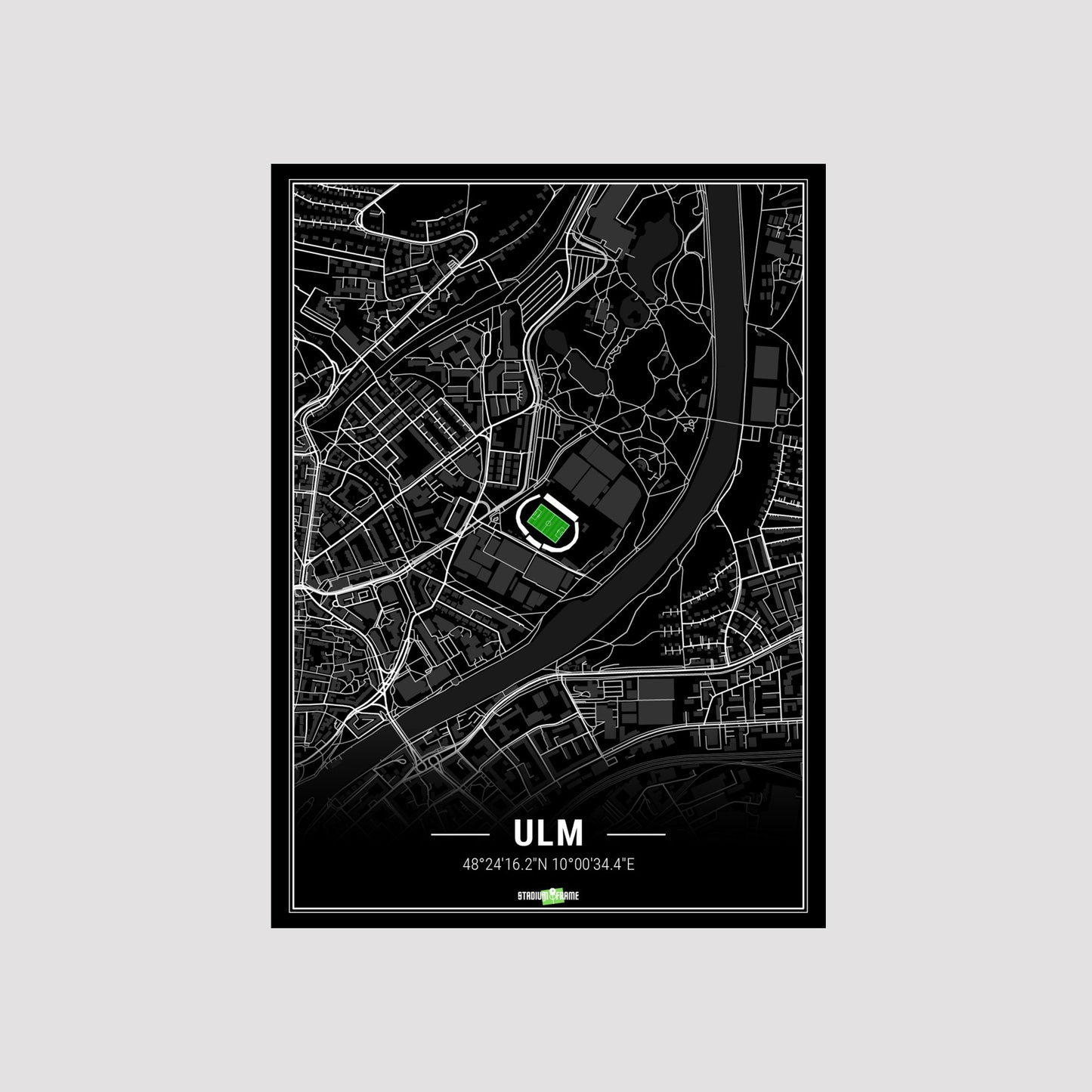 Stadium Poster - Ulm