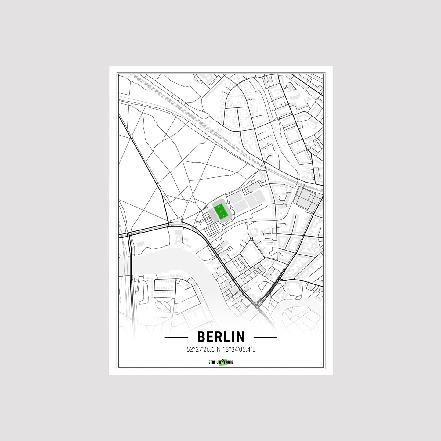 Stadium Poster - Berlin