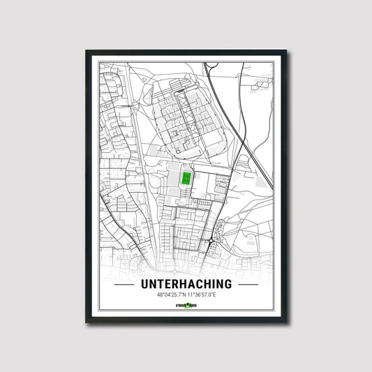 Stadion Poster - Unterhaching