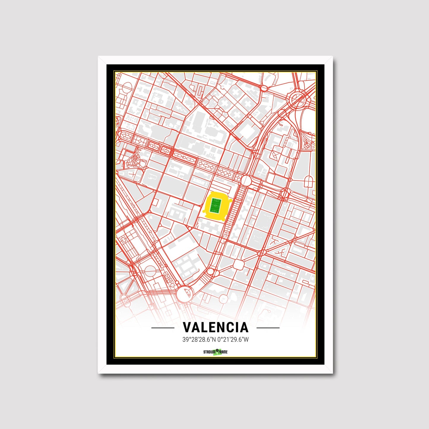 Stadium Poster - Valencia