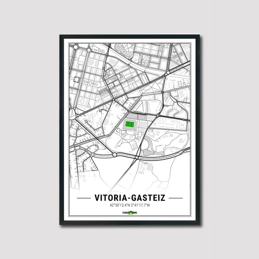 Stadion Poster - Vitoria-Gasteiz