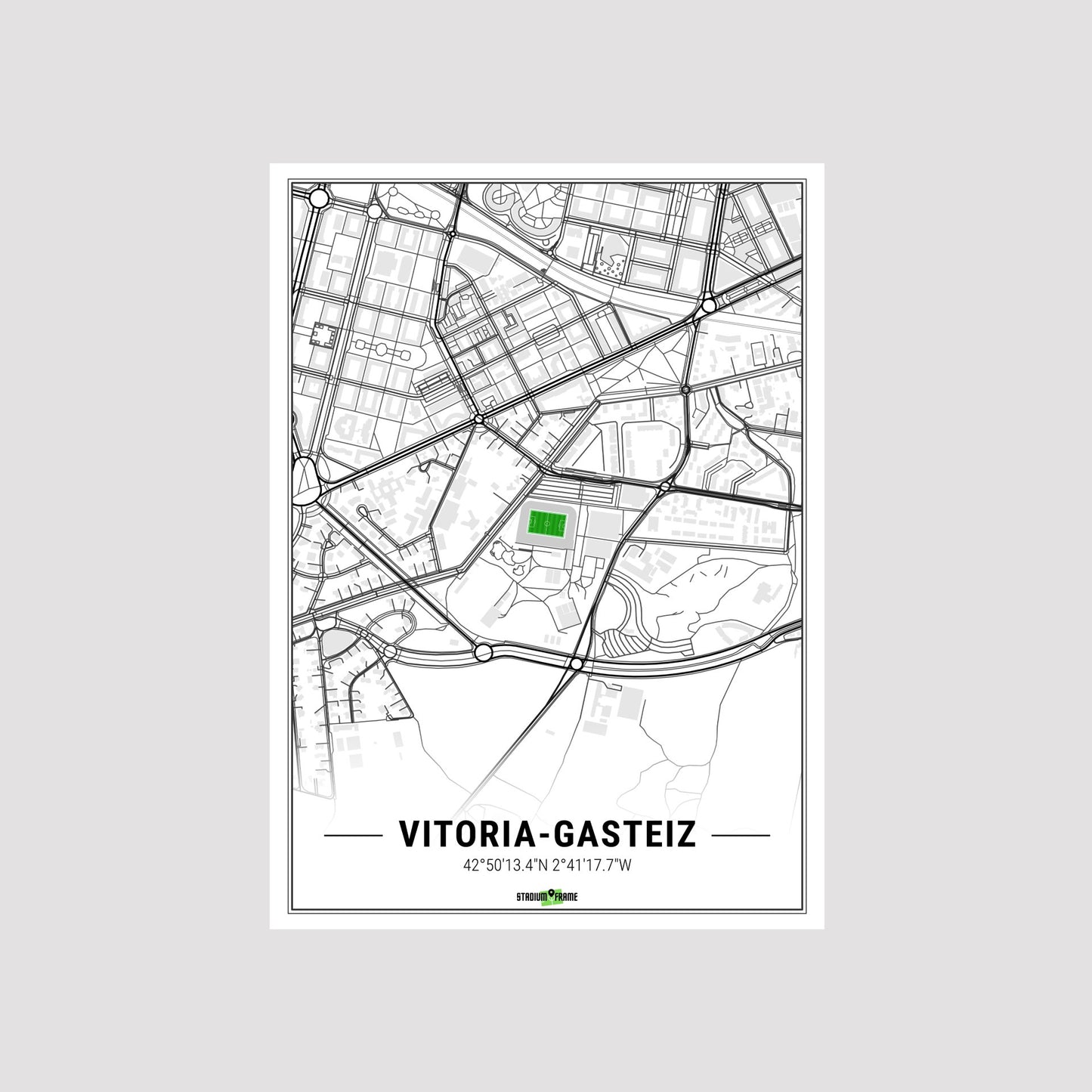 Stadium Poster - Vitoria-Gasteiz