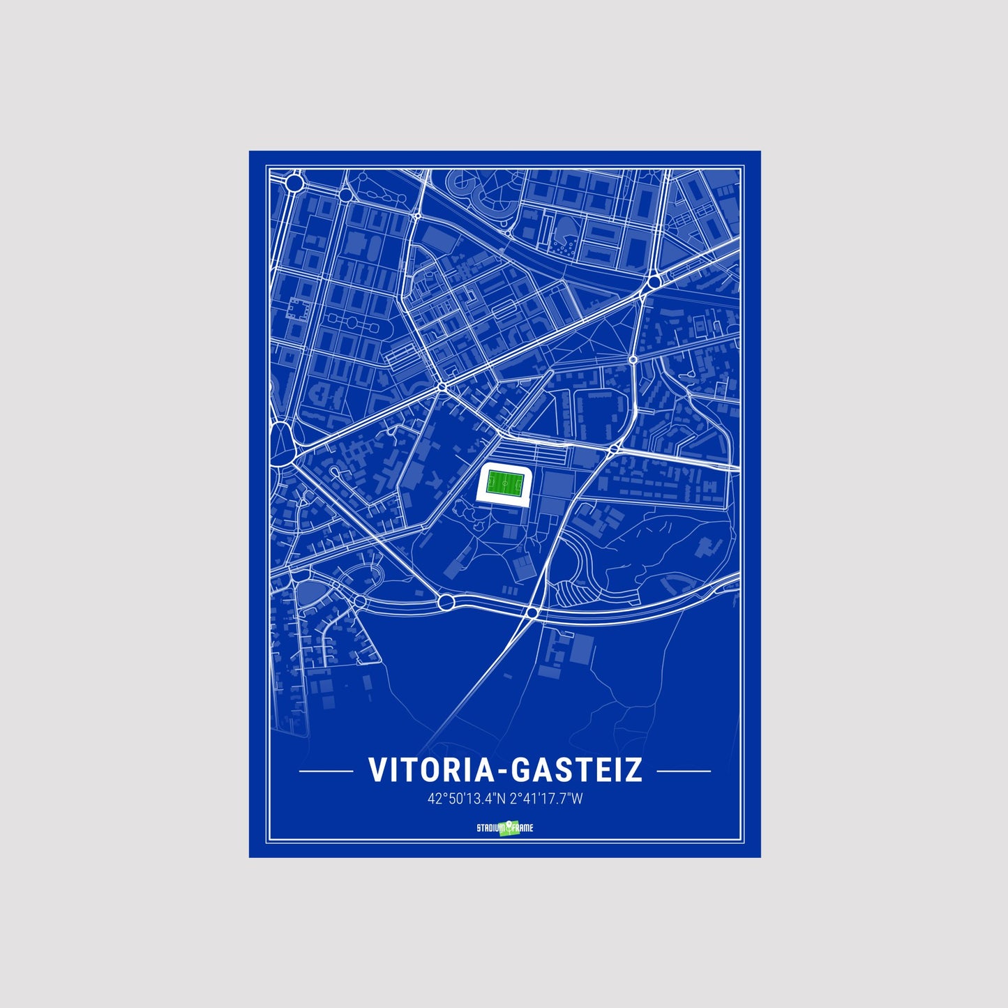 Stadium Poster - Vitoria-Gasteiz