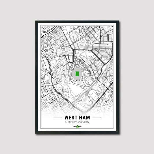 Stadium Poster - West Ham