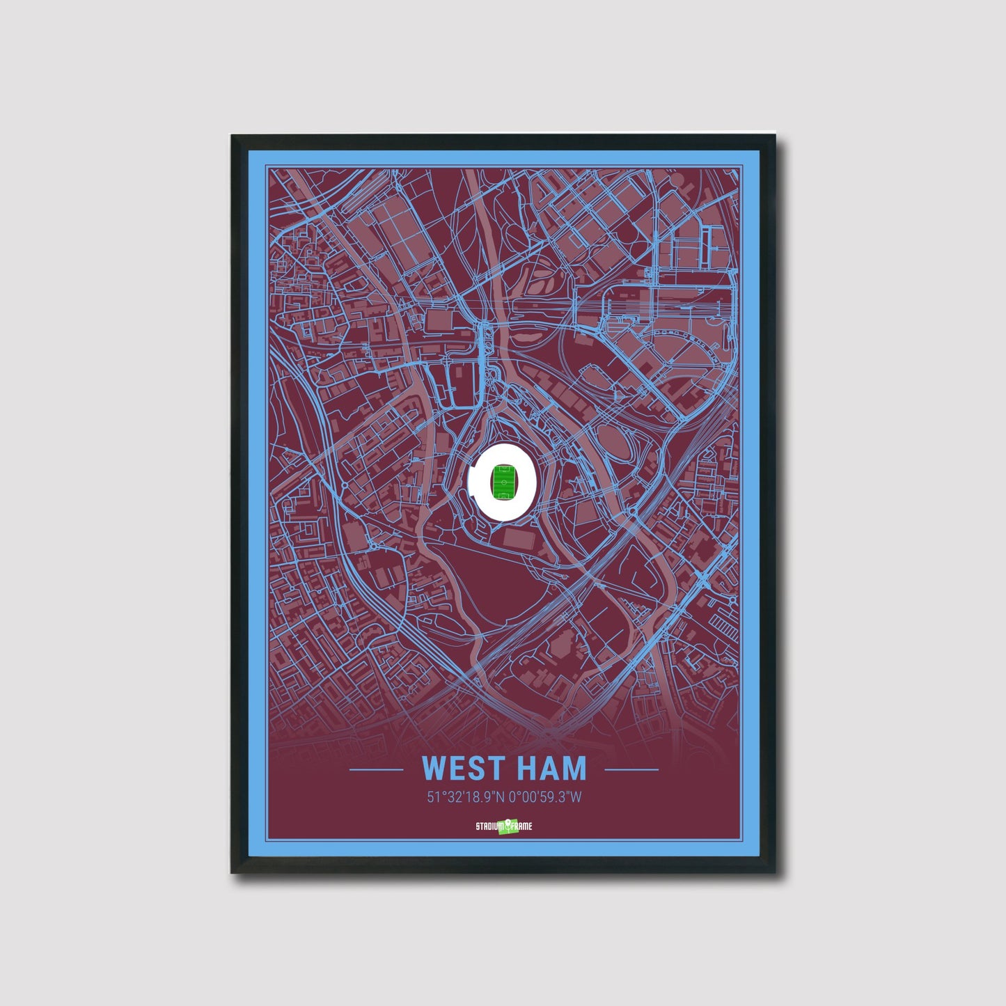 Stadium Poster - West Ham