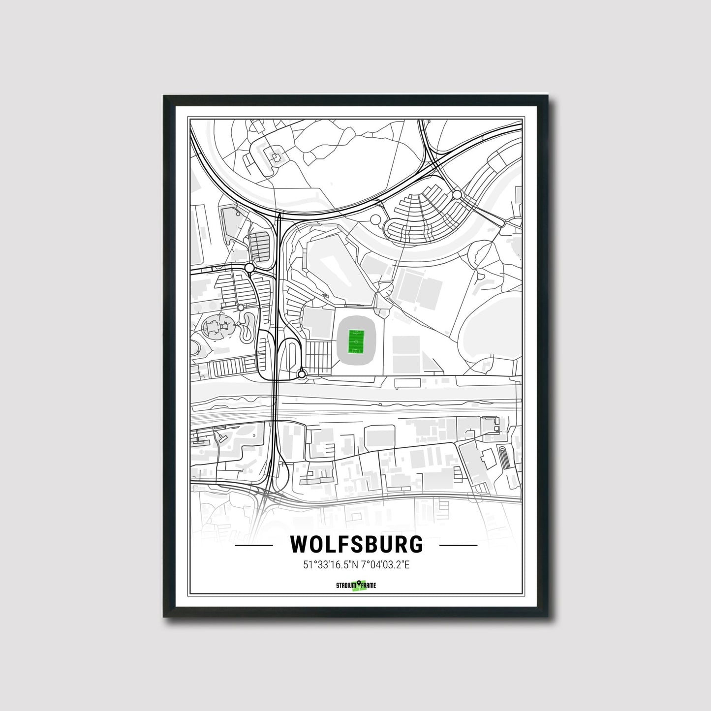 Stadium Poster - Wolfsburg