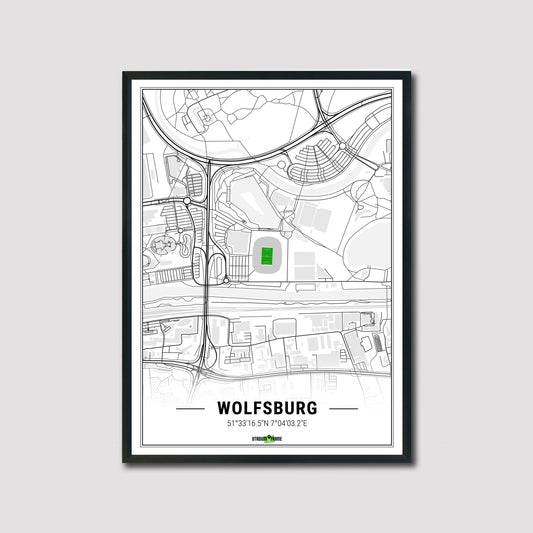 Stadion Poster - Wolfsburg