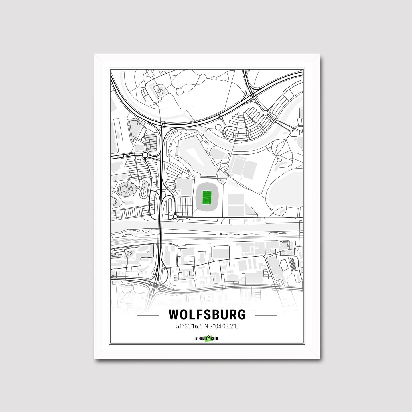 Stadium Poster - Wolfsburg