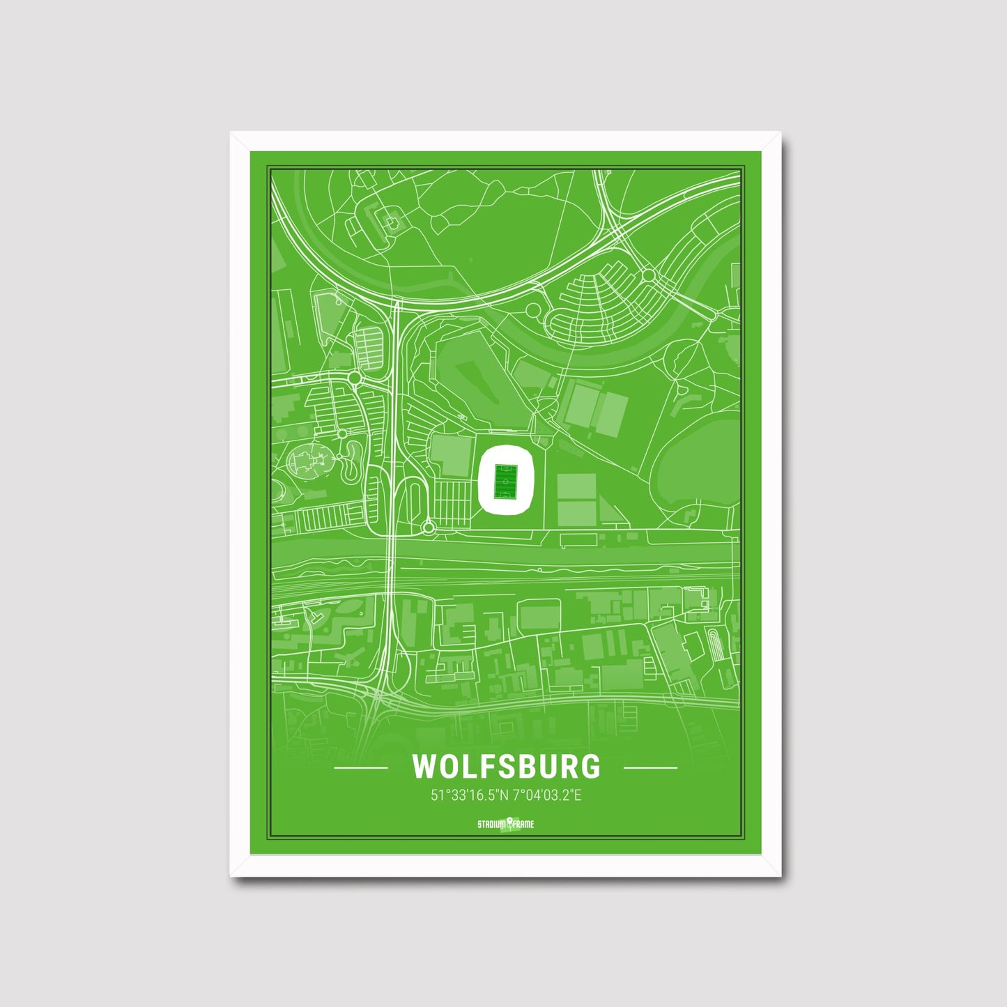 Stadium Poster - Wolfsburg