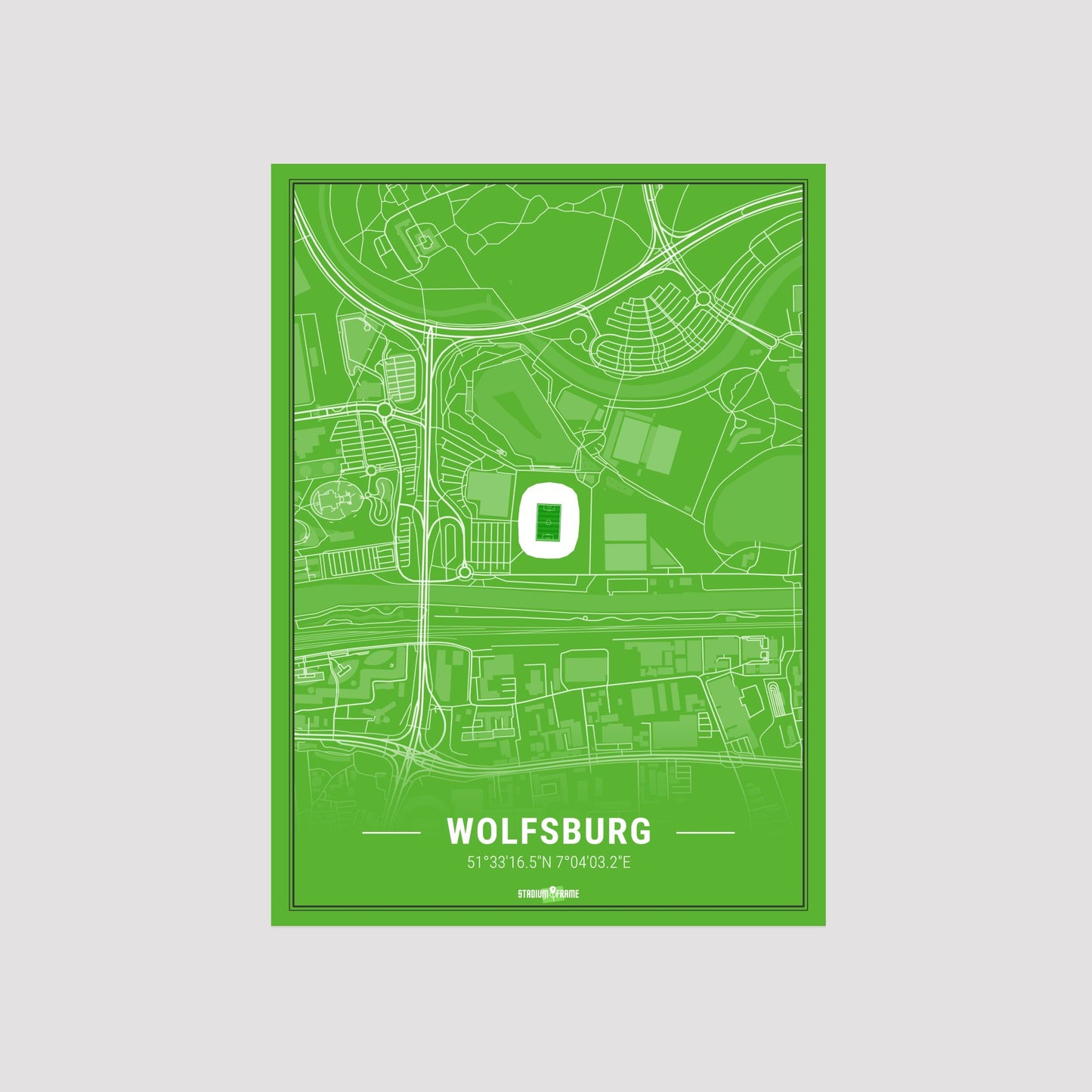 Stadium Poster - Wolfsburg